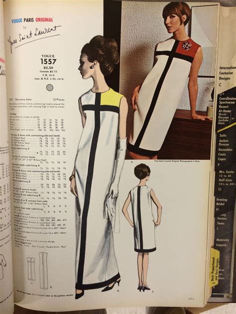 vogue model 1950 ysl|ysl vogue 1049 pattern.